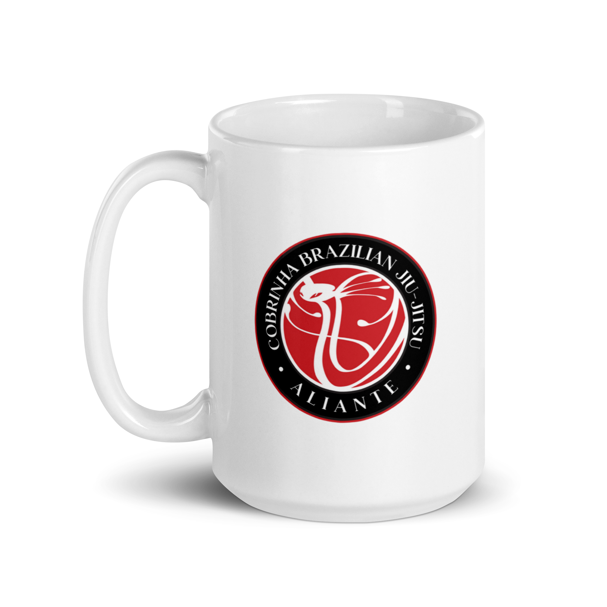 Artists in Motion White Glossy Mug - Image 5