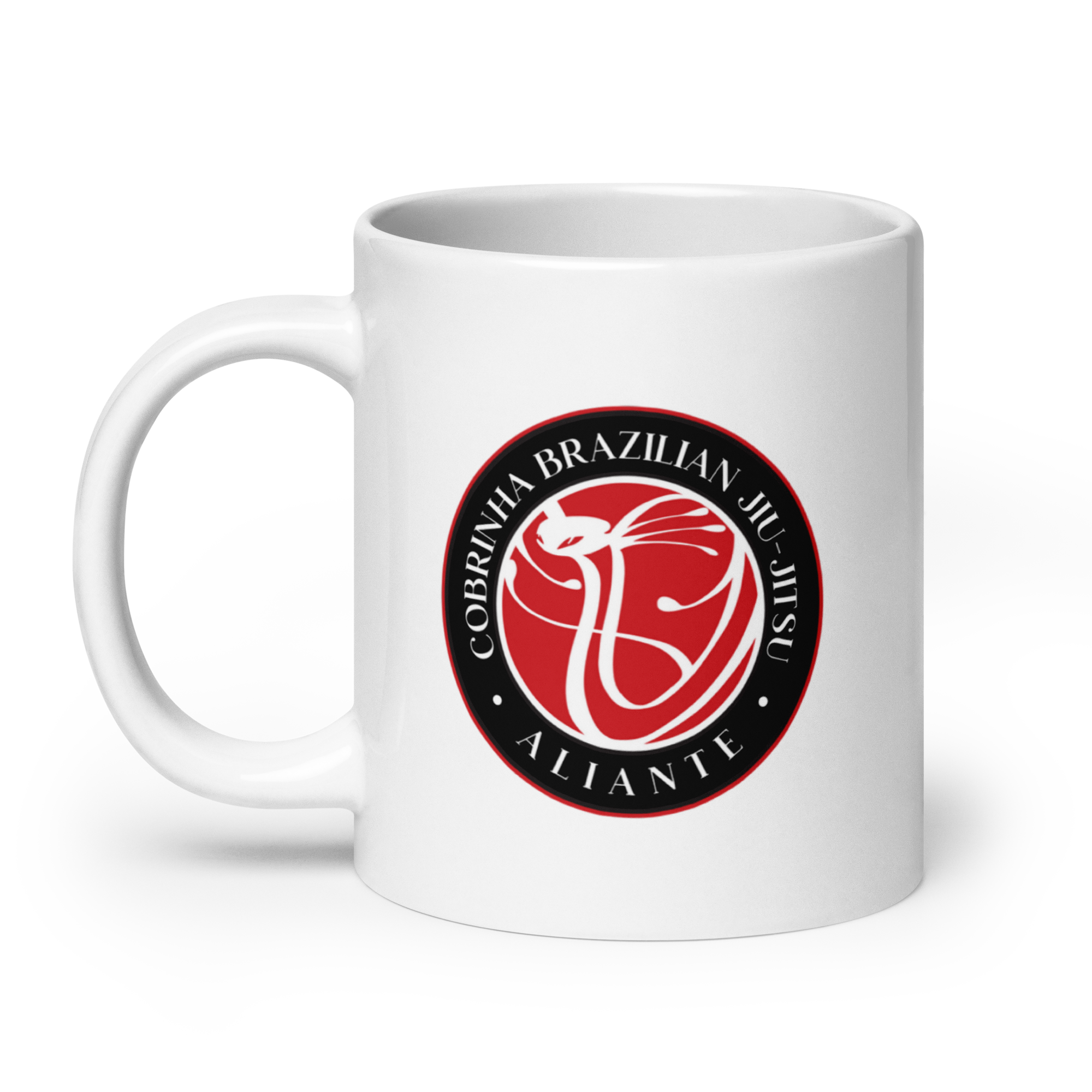 Artists in Motion White Glossy Mug - Image 8